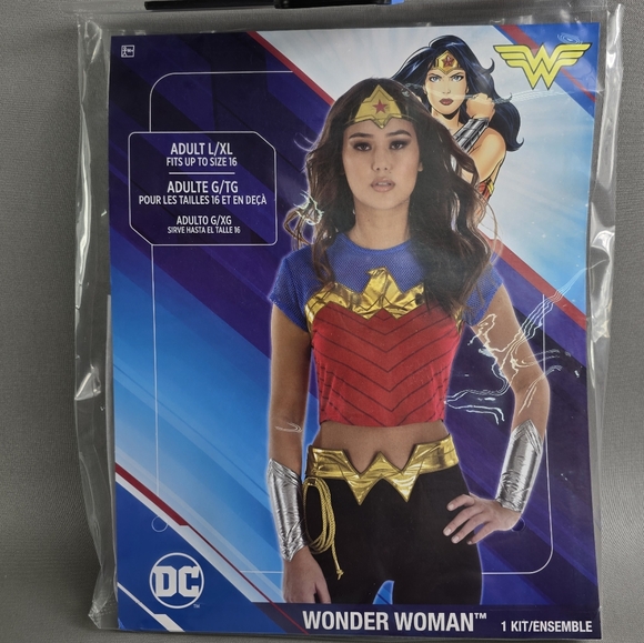 DC Wonder Woman Costume Set - Picture 1 of 5